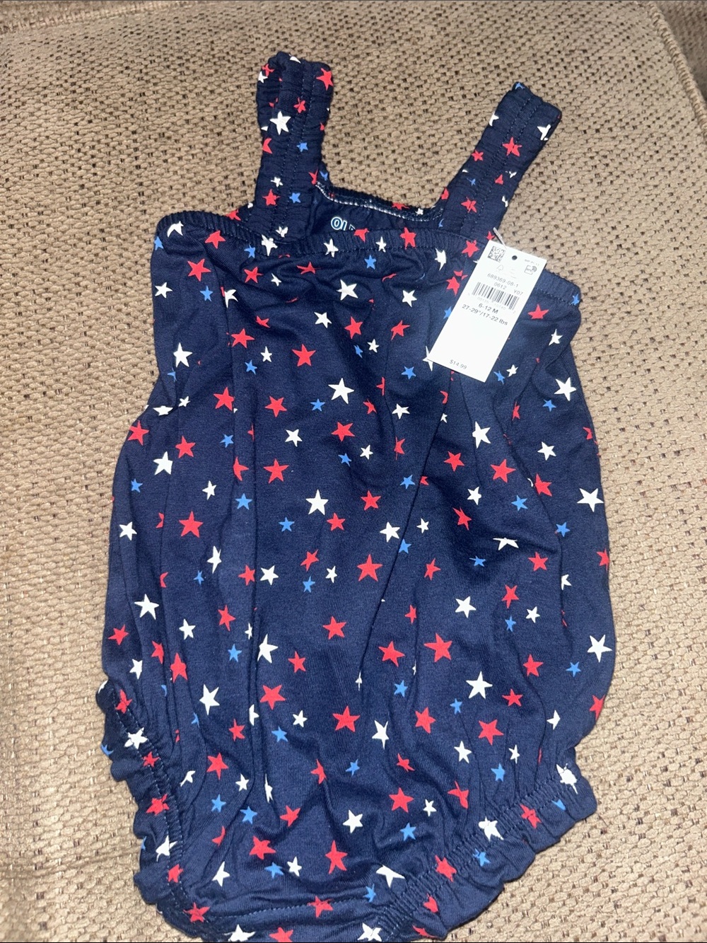 Old Navy Star-Print Baby Romper